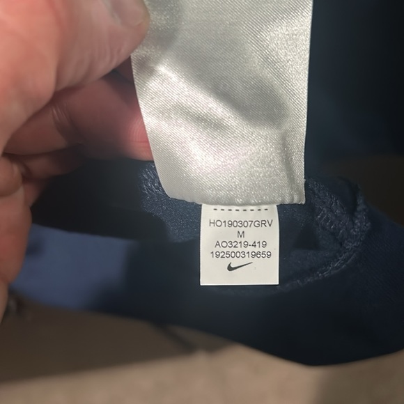 Nike New Englands Patriots Zip up Hoodie - Medium BNWT - Picture 8 of 8